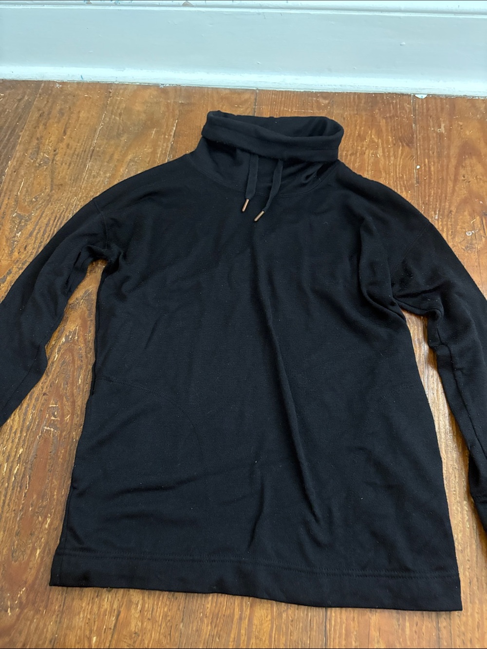 Old Navy Active Black Funnel Neck Pullover